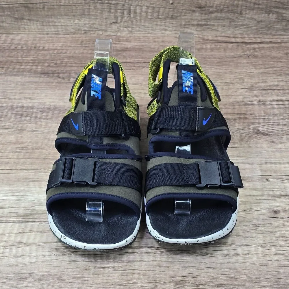 Nike Canyon Sandals Men's Sz 8 Women's 9.5 Sz Cargo Khaki Black Shoes CW9704-301
